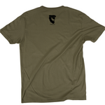 Fvck, CA. Military Green Logo Shirt - Fvck, CA.